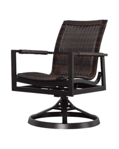 Megan Woven Swivel Chair