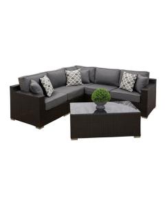 Carolina Sectional Onyx/Grey