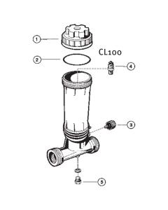 Hayward - Chlorinator Parts - Chlorine Feeder