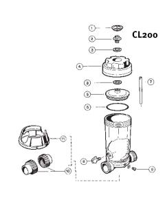 Hayward - Chlorinator Parts - Chlorine Feeder