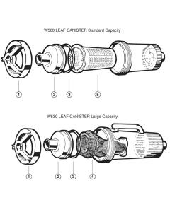 Hayward - Cleaner Parts - Leaf Canister