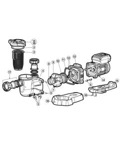 Hayward - Pump Parts - Max Flo VS - SP2300VSP - SP2302VSP - SP2302VSPND