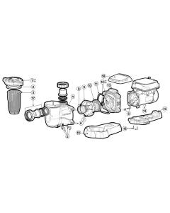 Hayward - Pump Parts - Max Flo VS - SP2303VSP - SP23115VSP - SP23520VSP - SP23510VSP