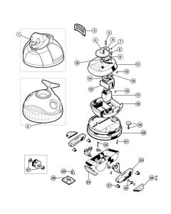 Hayward - Cleaner Parts - Penguin, Scuba Dave & Whale