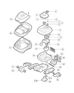 Hayward - Cleaner Parts - Poolvac XL