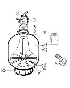 Hayward - Sand Filter Parts - Pro Series - S270T2, S310T2, S360T2