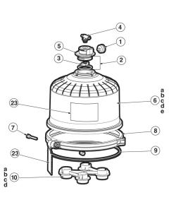 Hayward - Cartridge Filter Parts - Swimclear - (2001-2010)