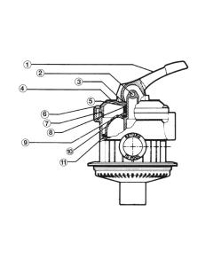 Hayward - Valve Parts - Multiport Valve - SP0704