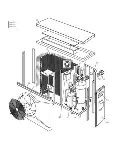 Hayward - Heat Pump Parts - HP50BEE