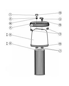 Hayward - Cartridge Filter Parts - XStream