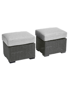 Mila 20" x 16" Double Ottomans