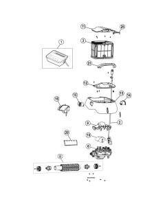 Pentair - Cleaner Parts - Prowler 920/Warrior SE