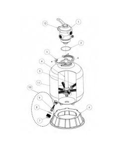 Pentair - Sand Filter Parts - Sand Dollar