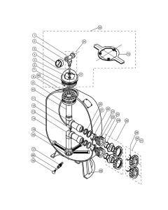 Pentair - Sand Filter Parts - Triton II Sand Filter