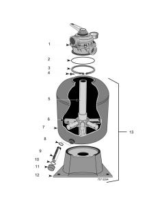 Sta-Rite - Sand Filter Parts - Cristal Flo High Rate