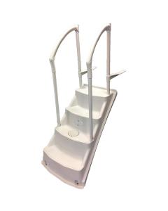 Royal II AG Step Pearl Grey and Handrails