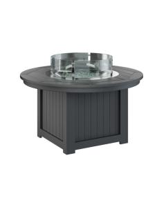 Fire And Heat Donoma 44" Round Fire Pit Black