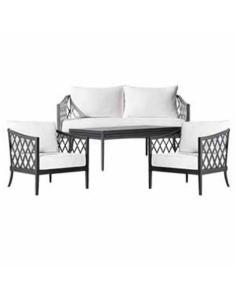 Four Piece Deep Seating Set