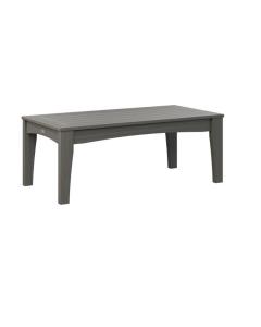 Classic Terrace Rectangular Coffee Table Coastal Grey Poly