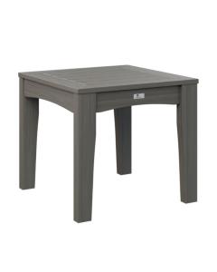 Classic Terrace End Table Coastal Grey Poly