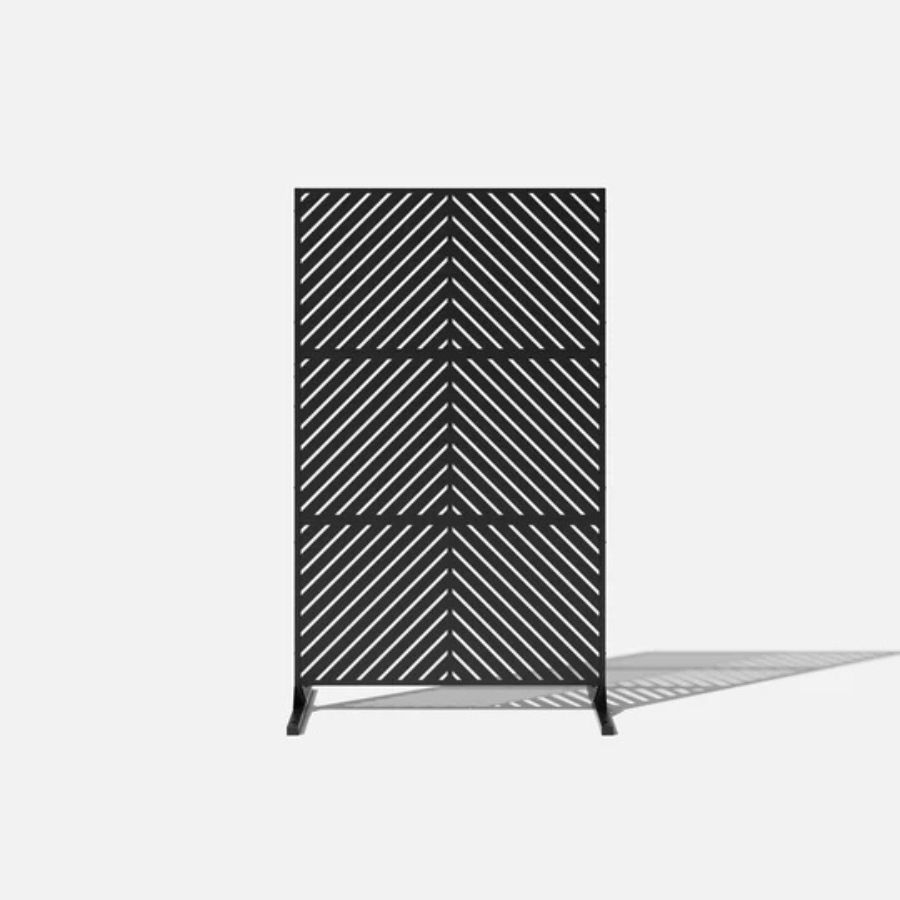 Plastic Privacy Screen Arrow w/stand