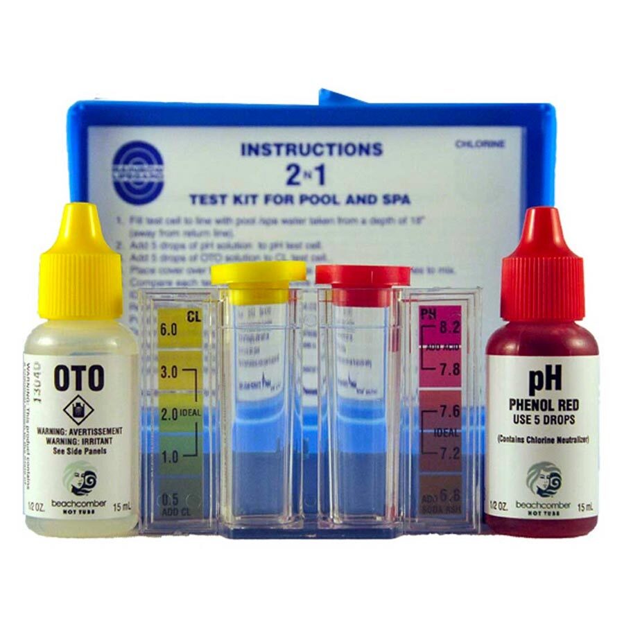 Complete Pool Chemical Test Kit Pioneer Family Pools