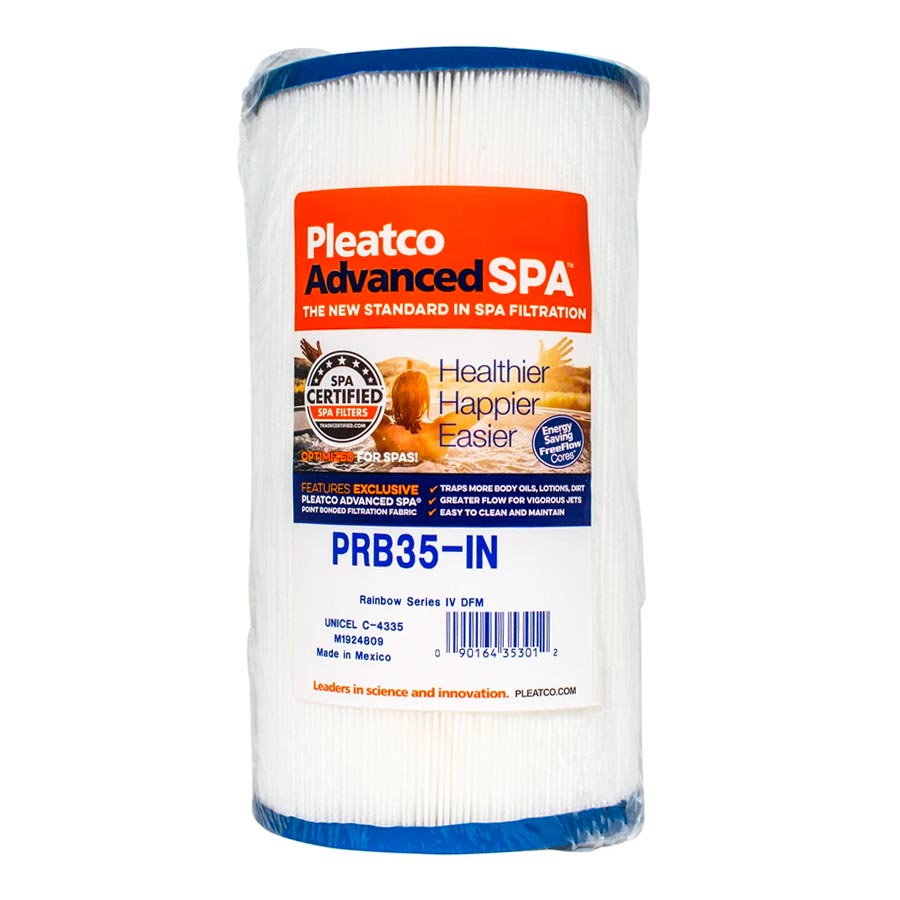 FilterLogic SLF25-5-130BE Filtro Per Vasca Idromassaggio - Sostituto Pleatco PRB25IN, Unicel C4326 (Confezione 4)