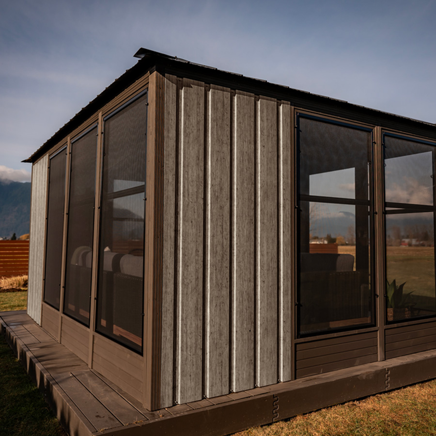 Adela 11' x 14' Enclosed Gazebo