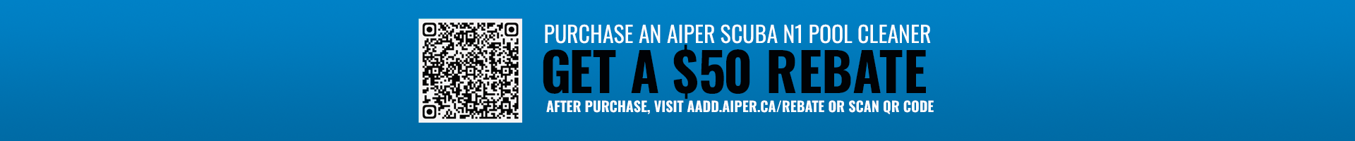 Aiper Scuba N1 Robotic Pool Cleaner Rebate