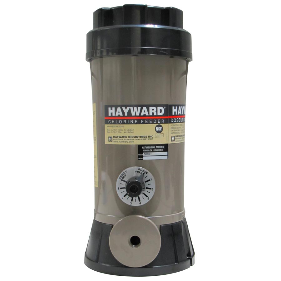 9Lb Off Line Chlorine Feeder Hayward CL220EF Pioneer Family Pools