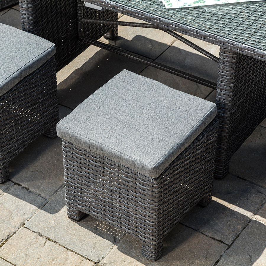 Six Piece Deep Seating Set with High Top Coffee Table