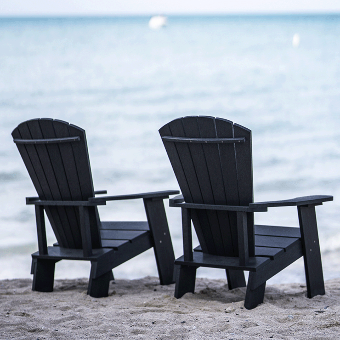 Capterra Adirondack Resin Chair (Onyx)