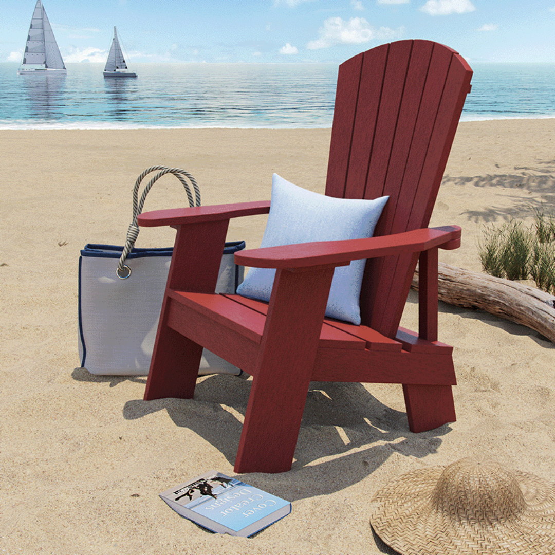 Capterra Adirondack Resin Chair (Red Rock)