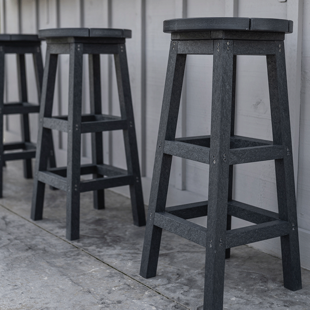 Capterra Adirondack Bar Counter Stool (Greystone)