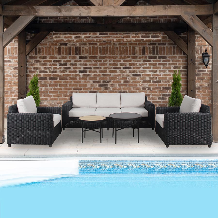 Traditional Wicker Patio Furniture Dawson Collection