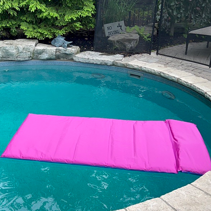 FlotoMax 6' Pool Mattress Reversible Blue/Pink