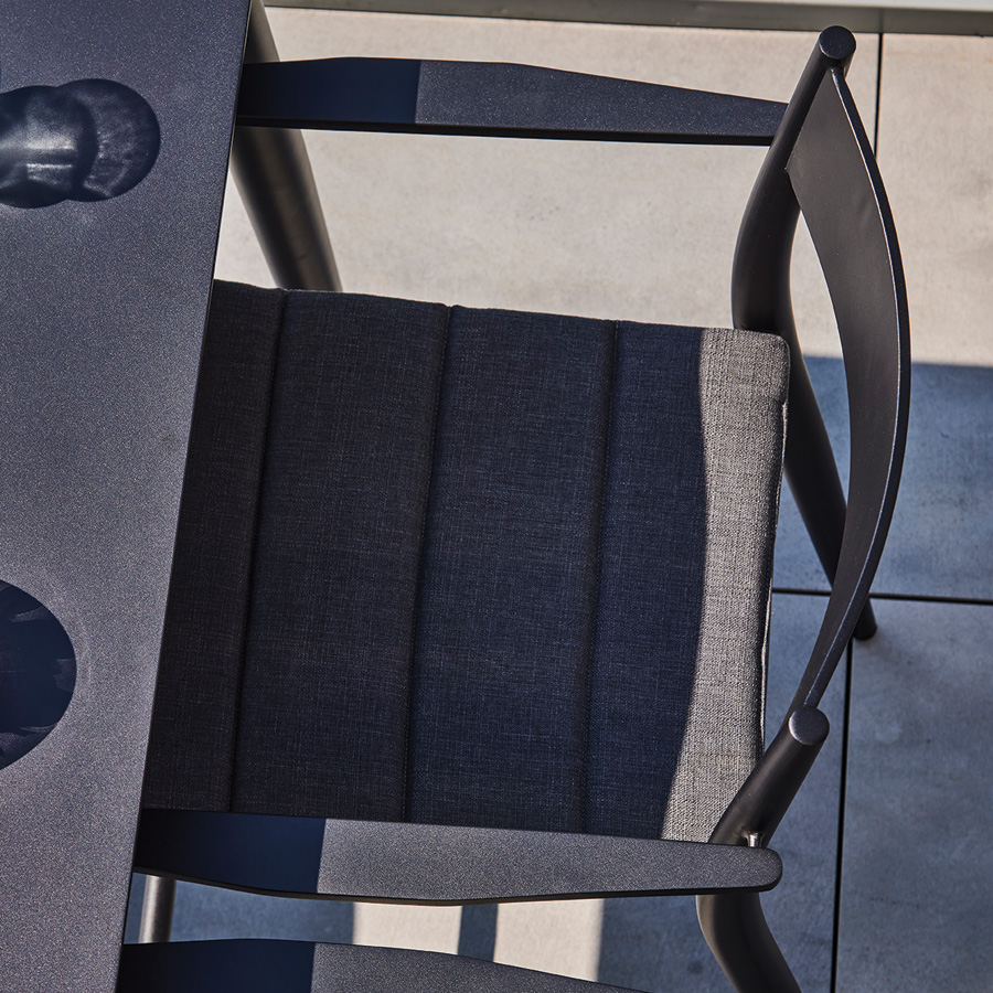 Bar Chair Black/Dark Grey