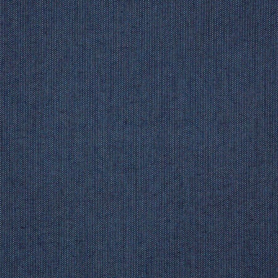 Round Spectrum Indigo Ottoman