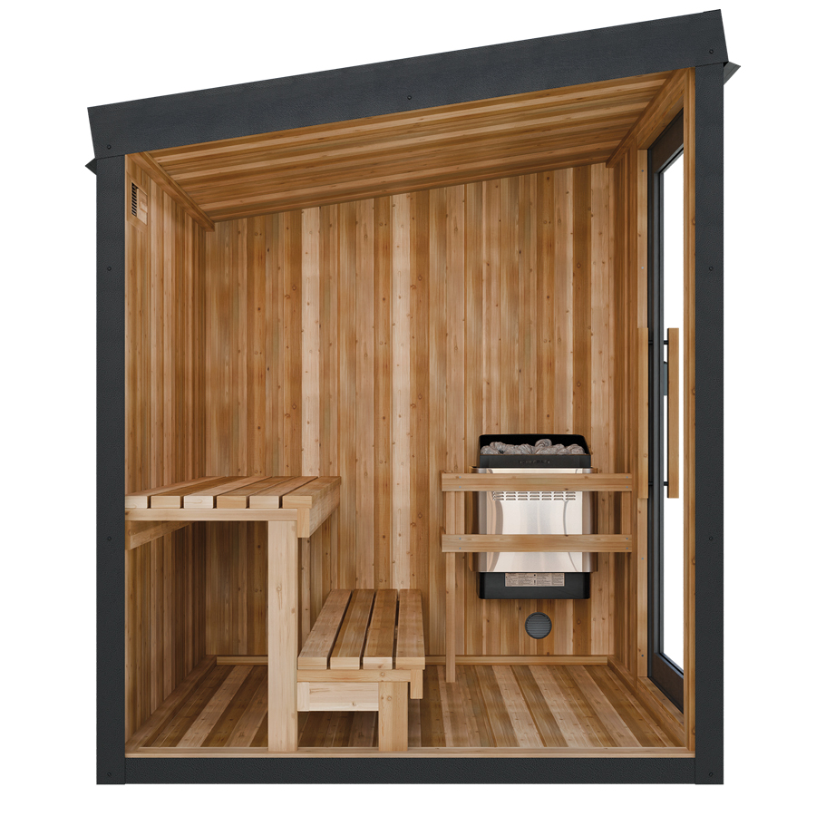 Visscher Outdoor Electric 6' x 6' Sauna