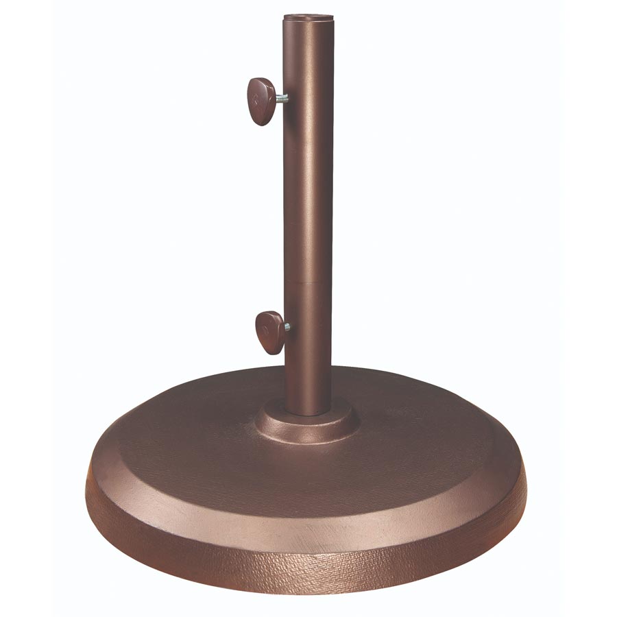 50 Lbs. Cast Aluminum Umbrella Base Treasure Garden Pioneer Family