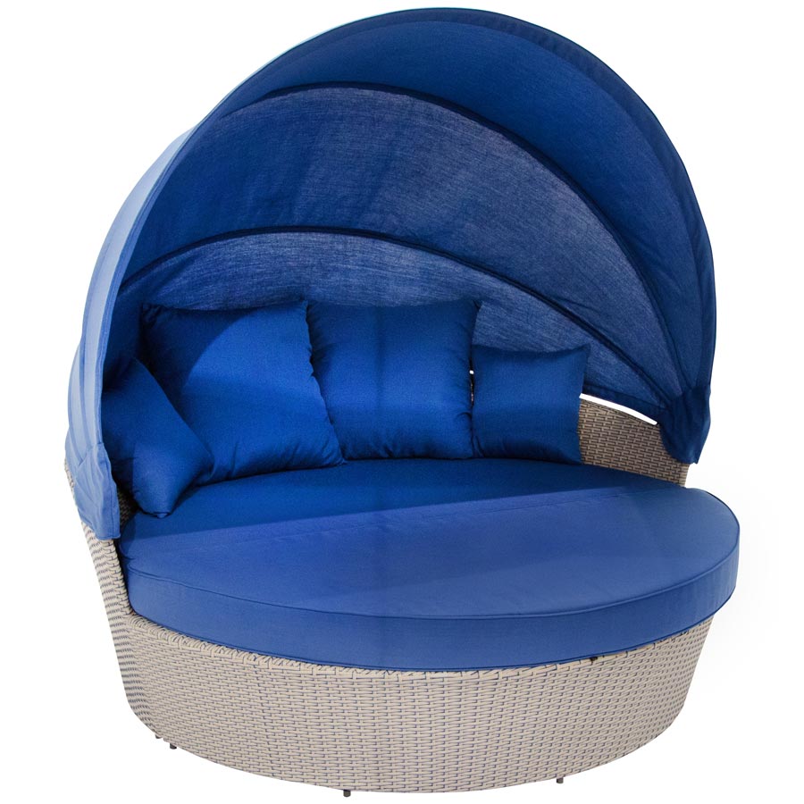 Blue Moon Bed with Canopy Moon Bed Collection Pioneer Family Pools