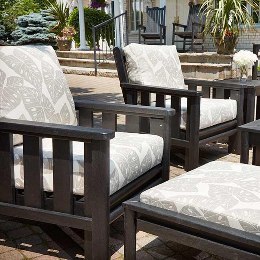 Large Ottoman Cushion Sunbrella