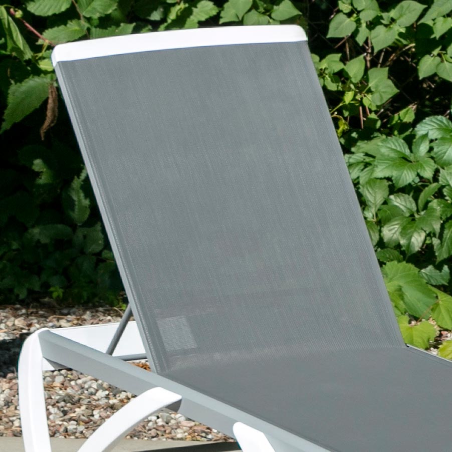 Paloma Chaise Anthracite/Grey Lounger