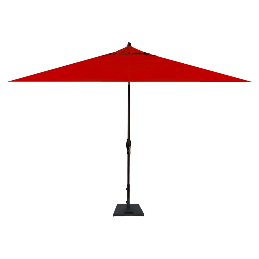 6.5' x 10' Rectangle Auto-Tilt Umbrella
