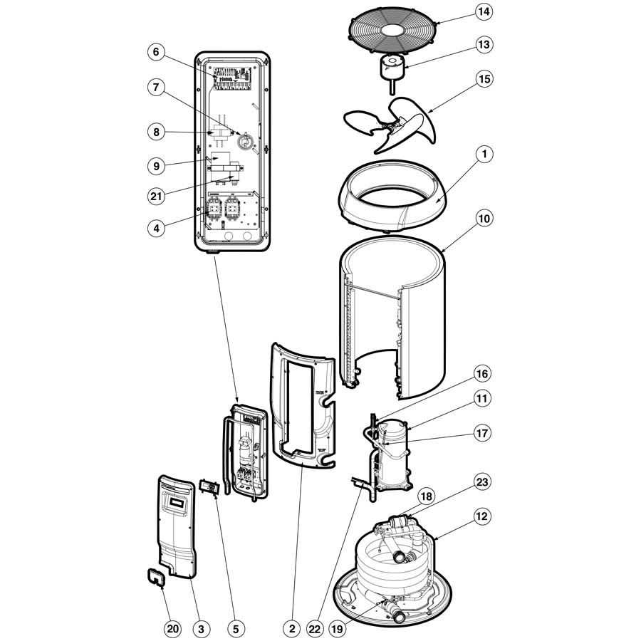 Hayward Heat Pump Parts Heat Pro