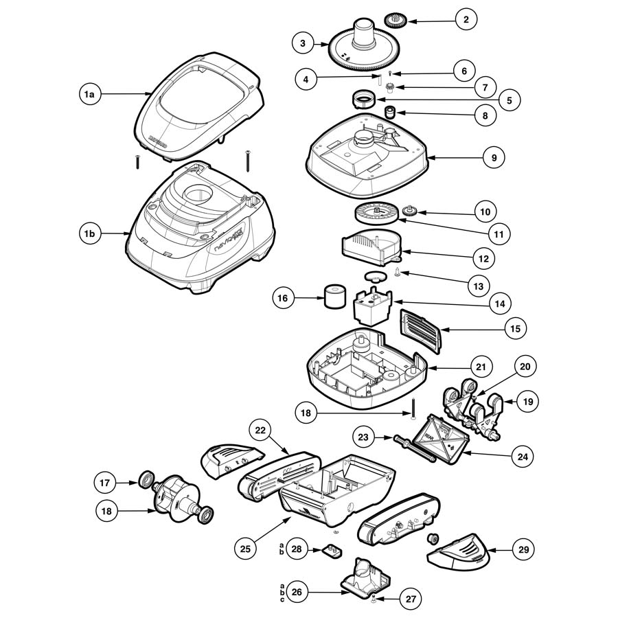 Hayward Cleaner Parts Navigator Pro