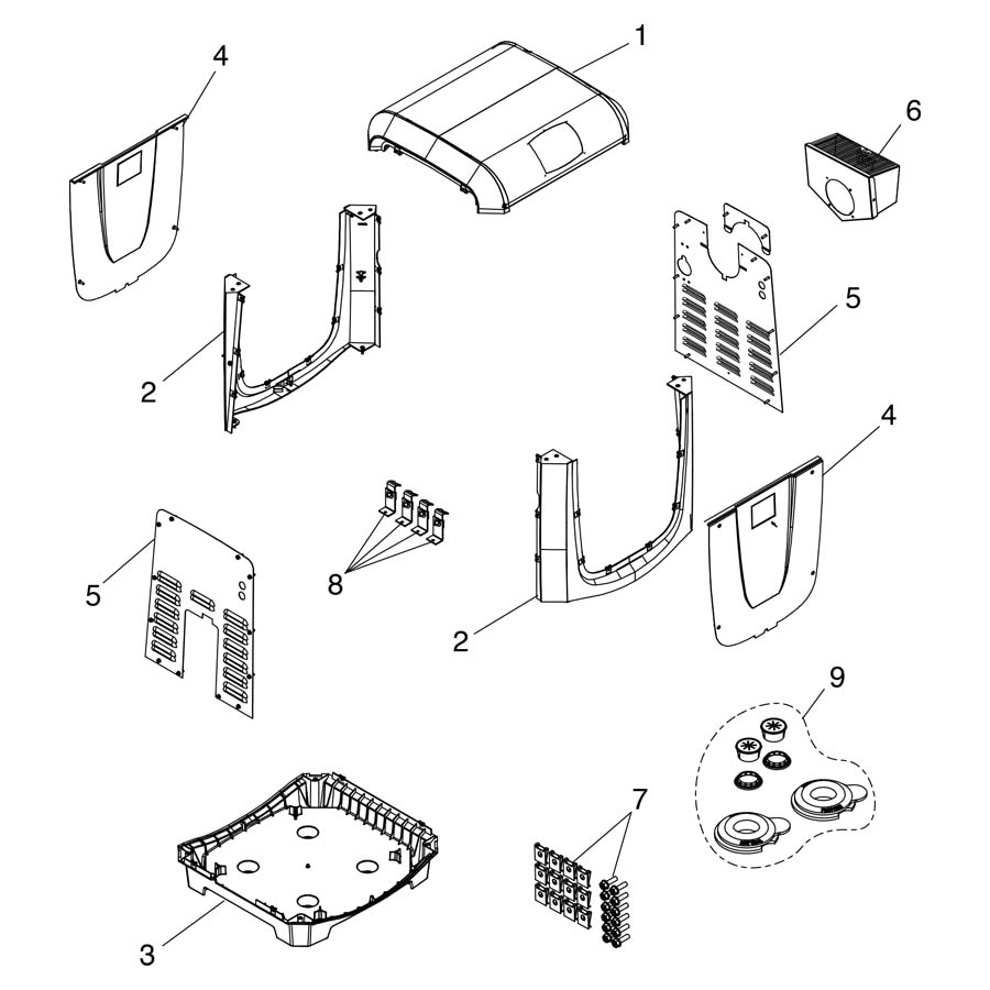 Jandy/Zodiac - Heater Parts - JXi Pool Heater (2014 - Present)