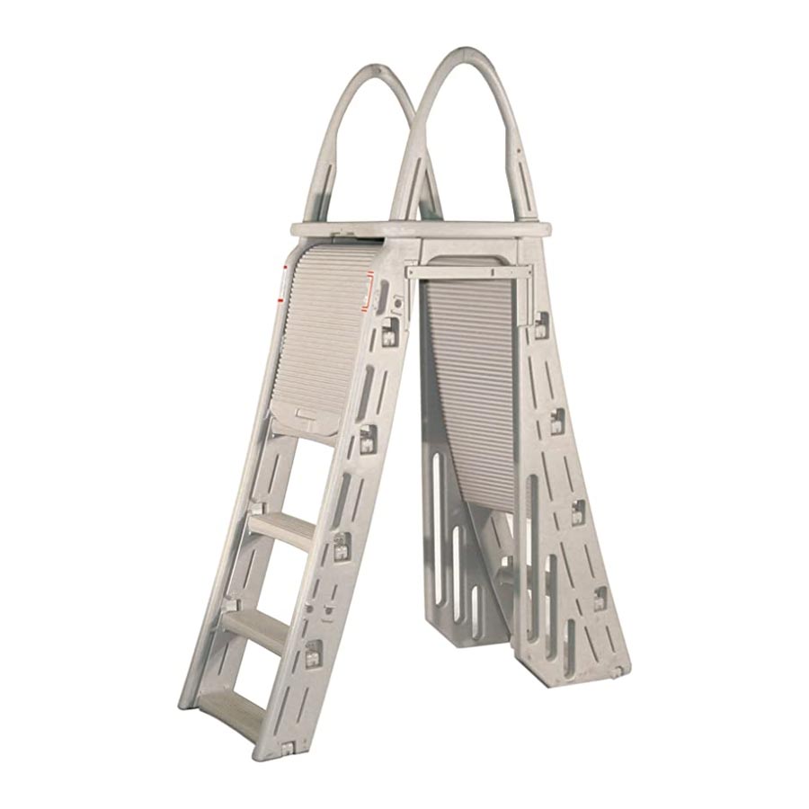Confer Roll Guard AFrame Ladder Steps & Ladders Pioneer Family Pools