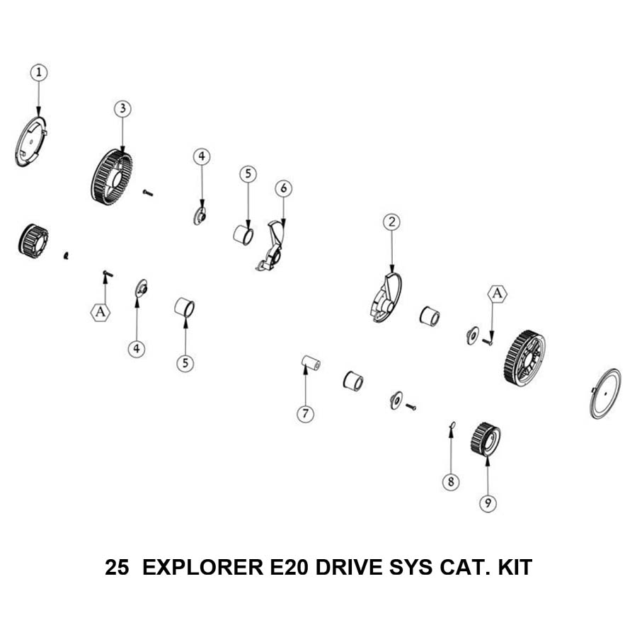 Maytronics - Cleaner Parts - Explorer E-20