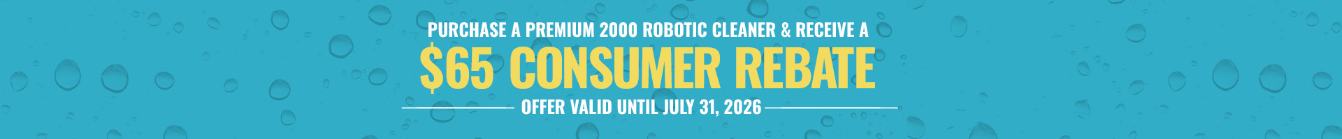 Dolphin Premium 2000 Robotic Pool Cleaner Rebate